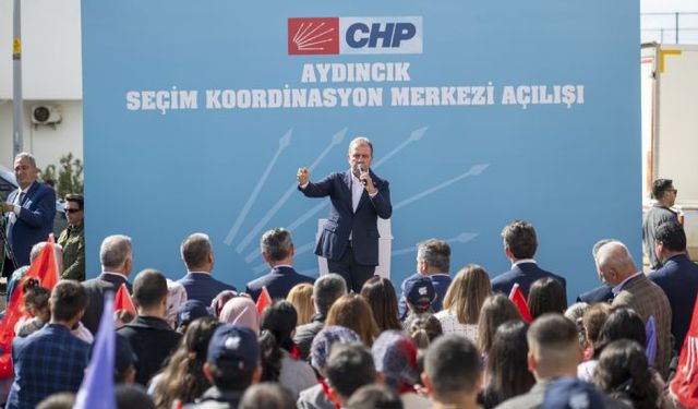 ''Vahap Seçer Aydıncık Seçim Koordinasyon Merkezi'' açıldı