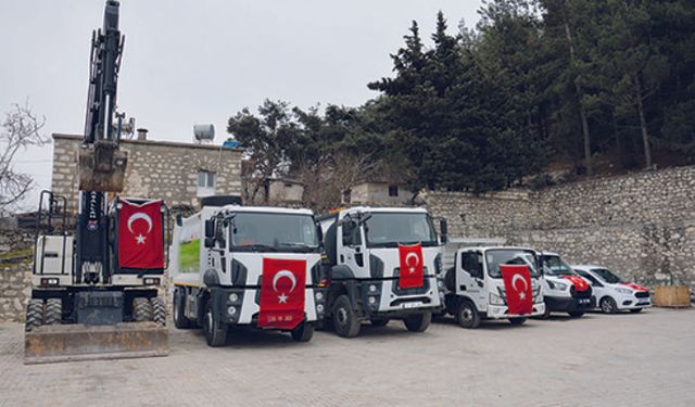 Gülnar Belediyesi araç filosuna bir yenisini daha ekledi