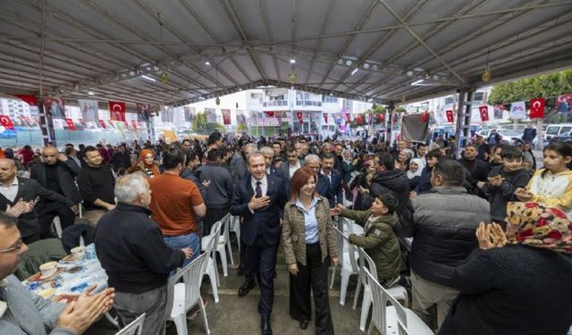 Başkan Seçer, İftar Sofrasında Erdemli halkı ile buluştu