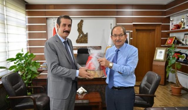 Mersin Orman Bölge Müdürü Yalçın'a, Bozyazı Kaymakamından ziyaret