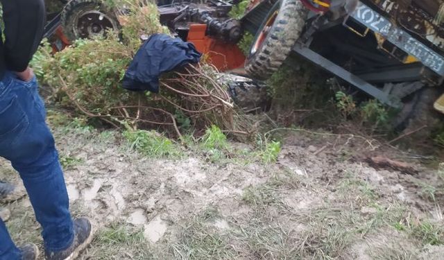 Traktör Kazasında 1 Kişi Hayatını Kaybetti