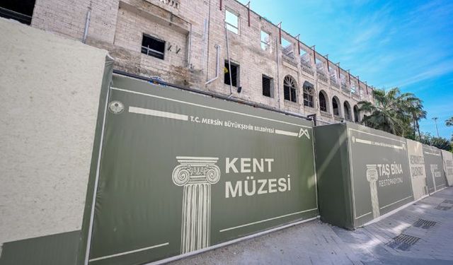 Taş Binada restorasyon çalışmaları tüm hızıyla sürüyor