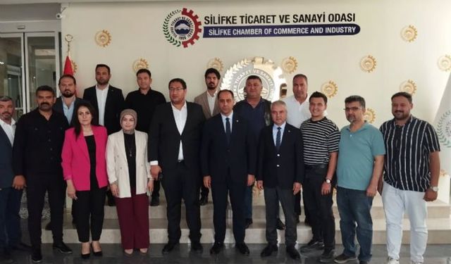 Kıratlı'dan Silifke TSO'ya ziyaret
