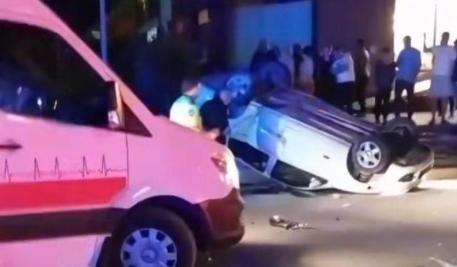 Erdemli'de trafik kazası: 5 yaralı