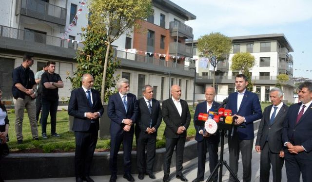 Bakan Kurum: "İstanbul için alınan kararlar masada kalmayacak, bizzat takipçisi olacağım"