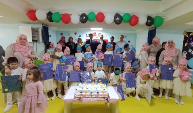 Anamurlu minikler Kur'an'a geçmenin sevincini yaşadı