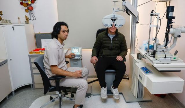 Yenişehir Belediyesinden çocuklara göz sağlığı desteği