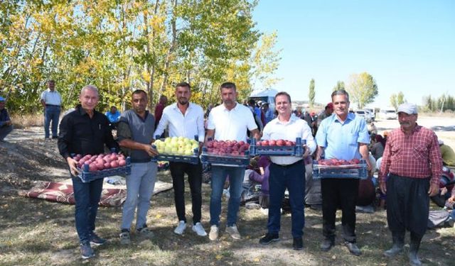Gülnarlı elma üreticisinin yüzü gülüyor