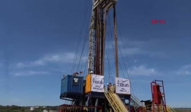 Tekirdağ'da 3'üncü doğal gaz kuyusunu açan firma, günlük 20 bin metreküp üretim yapacak