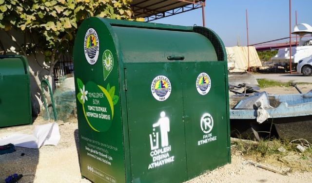 Erdemli'de atıklar kaynağında ayrışacak