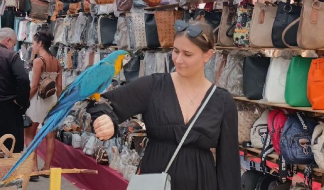 Antalya'da otellerde tatil yapan turistlerin gözdesi Manavgat Perşembe Pazarı oldu