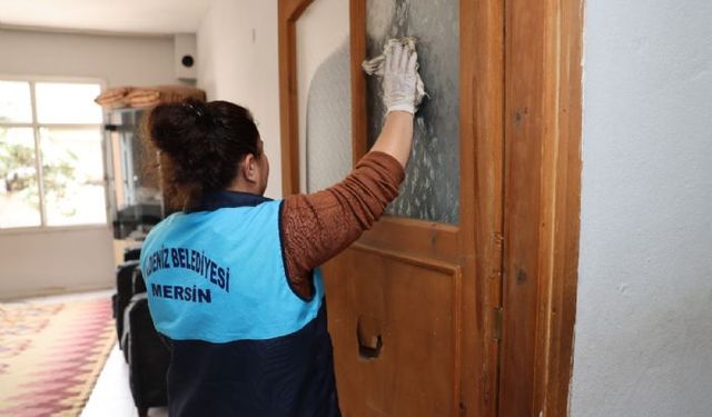 Akdeniz Belediyesi'nden ev temizliği ve kuaförlük hizmeti