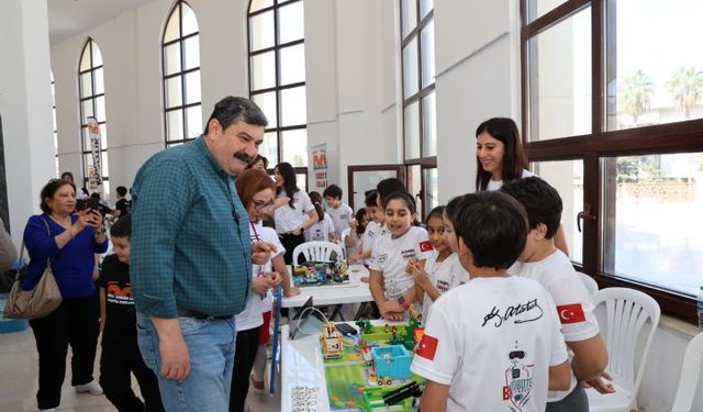 Toroslar Belediyesinin öncülüğünde robotik yarışma düzenlendi
