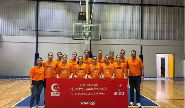 ÇBK Mersin Gelişim, U16 Kızlar Türkiye Şampiyonasında mücadelesine devam ediyor