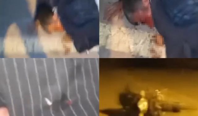 Sokak ortasında kan donduran saldırı: "Bak, ölüyor" diyerek video çekti