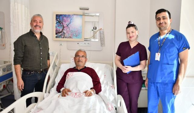 Alanya'da prostat kanseri ameliyatı ilk kez laparoskopik yöntemle yapıldı