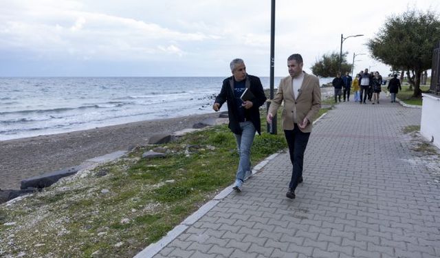 Mezitli sahilleri yeni sezona hazırlanıyor