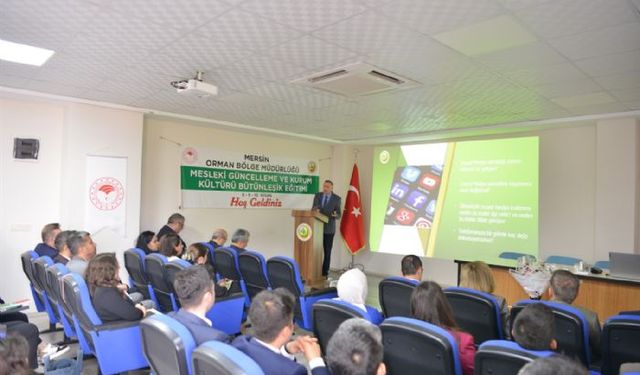 Orman İşletme Şefleri ve Muhafaza Memurları için eğitim programı başladı