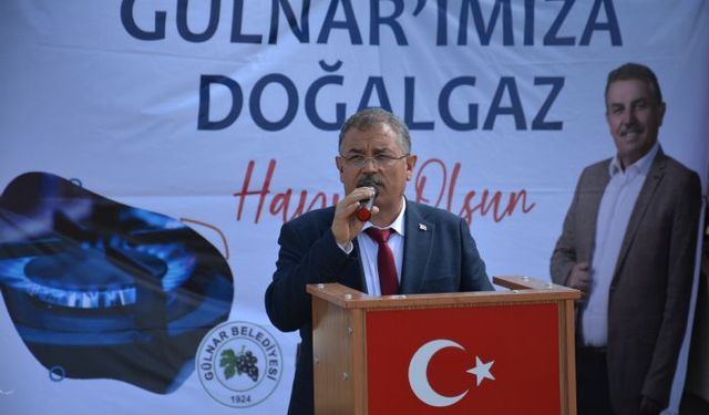Gülnar, doğalgaza kavuşuyor