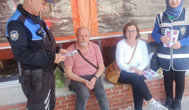 Bozyazı'da KADES farkındalık çalışması