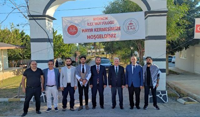 Aydıncık'ta 'hayır kermesi'' kuruldu
