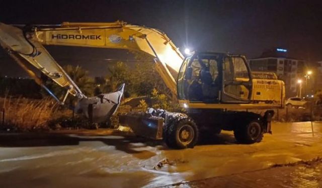 Anamur'da su taşkınlarına karşı tedbir