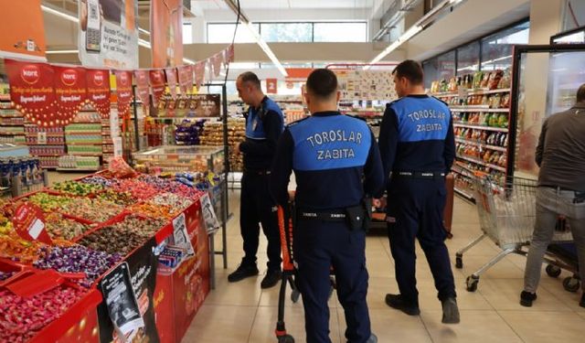 Toroslar'da bayram öncesi yoğun denetim