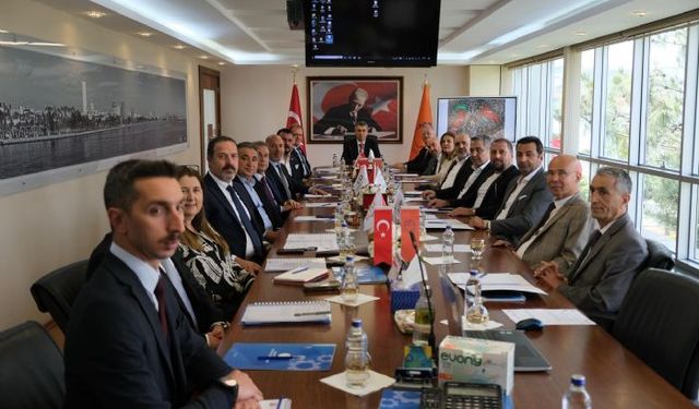Mersin OSB Müteşebbis heyet toplantısı gerçekleştirildi
