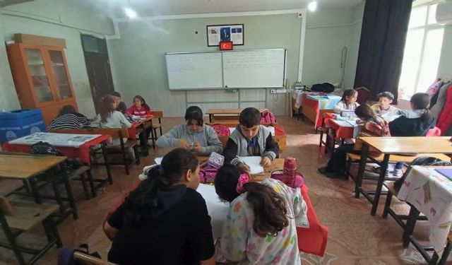 Bozyazı'da öğrencilerden şefkat ve yaratıcılık örneği