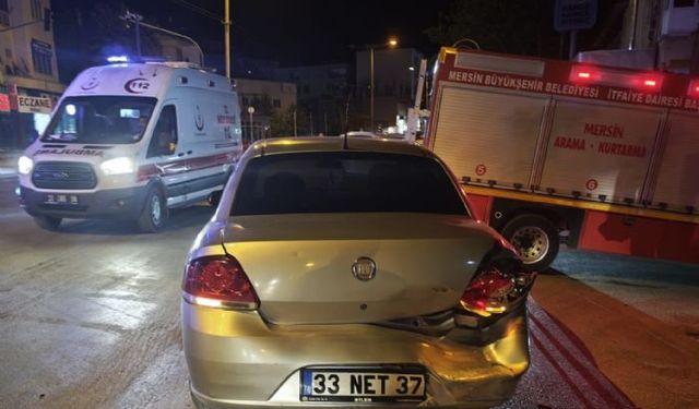 Mut'ta iki farlı kaza: 6 yaralı
