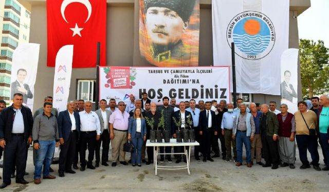 Mersin Büyükşehir'den Tarsus Ve Çamlıyayla'daki Üreticilere Alıç Fidanı