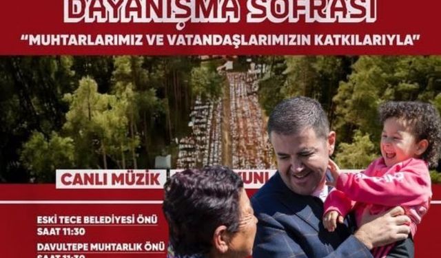 Mezitli Kuyuluk'ta Büyük Dayanışma Etkinliği