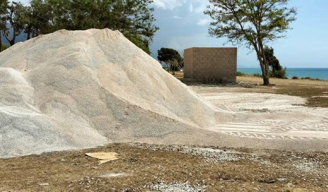 Anamur'da deniz kaplumbağalarının yuvalama alanında inşaat tepkisi: "Koruma sözü unutuldu mu?"