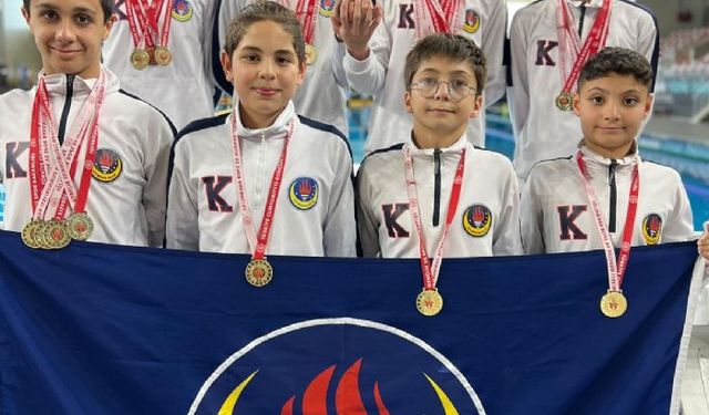 TED Mersin Koleji, Yüzmede Türkiye Şampiyonu oldu