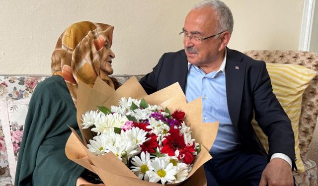 Başkan Güler'den 109 Yaşındaki Hayriye Aybastı'ya Anneler Günü Ziyareti