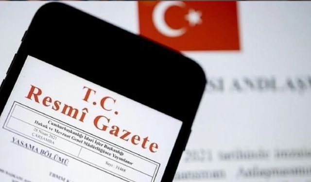 Cumhurbaşkanlığı tarafından yapılan atama kararları Resmi Gazetede
