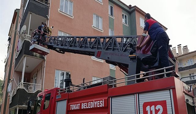 Tokat’ta Fareleri Kaçırmak İstediler, Apartmanı Dumana Boğdular