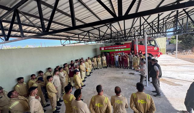 Mut'ta Orman Yangınlarına Karşı Seferberlik