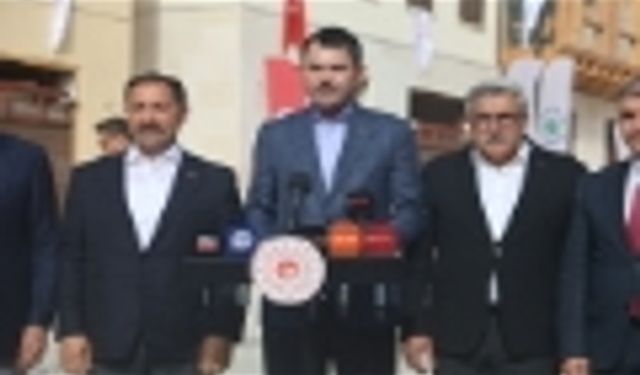 Bakan Kurum: “Hatay esnafı yeni yerine taşınıyor”
