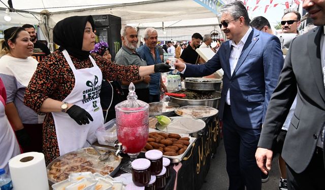 Kadın girişimciler Osmaniye Lezzet Festivali’ne damga vurdu