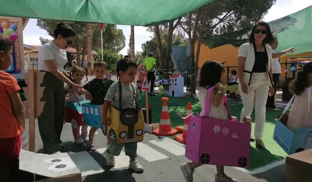 Mut’ta Miniklere Özel Trafik Parkuru Açıldı