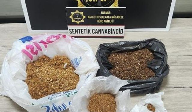 Mersin Anamur’da uyuşturucu satıcısı suçüstü yakalandı