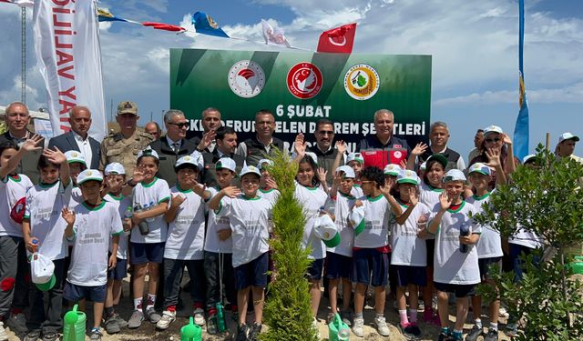 Deprem Şehitleri İçin Hatay Belen’de Özel Hatıra Ormanı