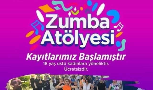Tarsus’ta Kadınlara Ücretsiz Zumba Etkinliği Başladı
