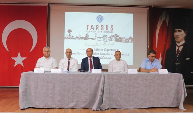 Tarsus’ta Müdürler Kurulu Toplantısı Gerçekleştirildi