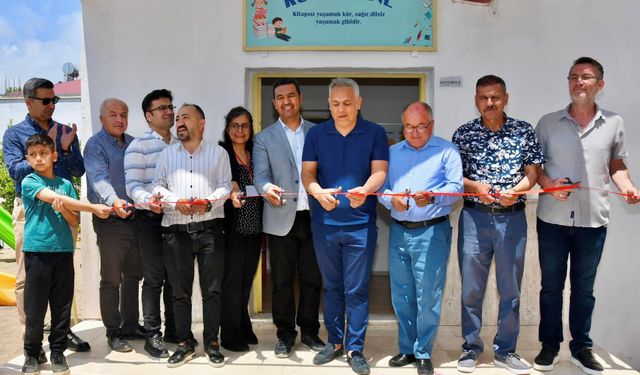 Silifke Sömek’te Kitaplarla Büyüyen Nesillere Yeni Kütüphane
