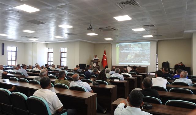 Tarsus’ta Muhtarlara Orman Yangını Eğitimi Verildi
