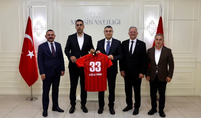 Vali Toros, Yeni Mersin İdmanyurdu Yönetimi ile Görüştü