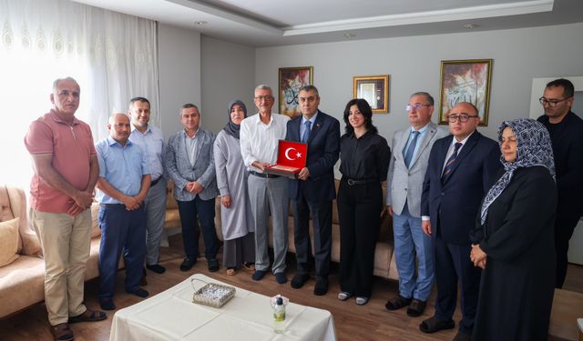 Vali Toros ve Başkan Kara’dan Şehit Babasına Anlamlı Ziyaret
