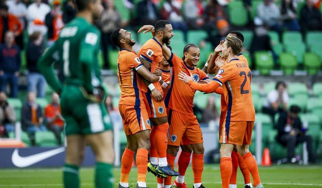 Dünya Kupası Avrupa Elemelerinde Hollanda’dan Gol Şov!